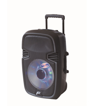 15 polegadas Trolley Speaker com LED, bateria Bluetooth dentro Cx-23